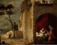 Murillo Bartolome Esteban Isaac Blessing Jacob - Hermitage